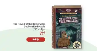 Bruna The Hound of the Baskervilles Double sided Puzzle 250 stukjes aanbieding