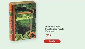 Bruna The Jungle Book Double sided Puzzle 250 stukjes aanbieding