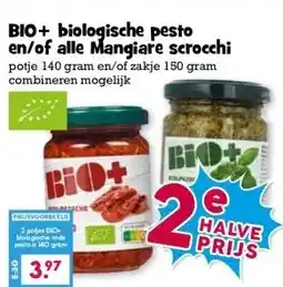 Boon`s Markt BIO+ biologische pesto en/of alle Mangiare scrocchi aanbieding