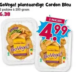 Boon`s Markt GoVega! plantaardige Cordon Bleu aanbieding