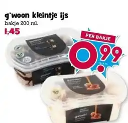 Boon`s Markt g'woon kleintje ijs aanbieding