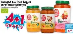 Boon`s Markt Bonbébé bio fruit hapjes en/of maaltijdpotjes aanbieding