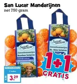 Boon`s Markt San Lucar Mandarijnen aanbieding