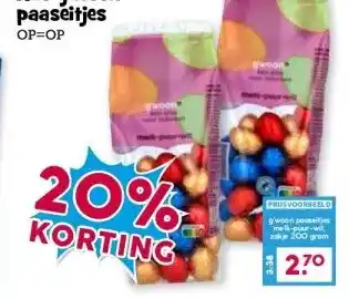 Boon`s Markt Alle g'woon paaseitjes aanbieding