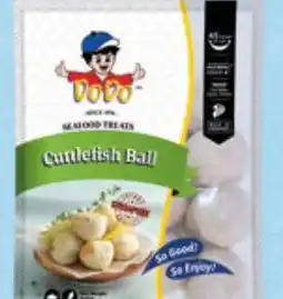 Amazing Oriëntal DO DO Cuttlefish Ball aanbieding