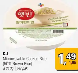 Amazing Oriëntal CJ Microwavable Cooked Rice. aanbieding