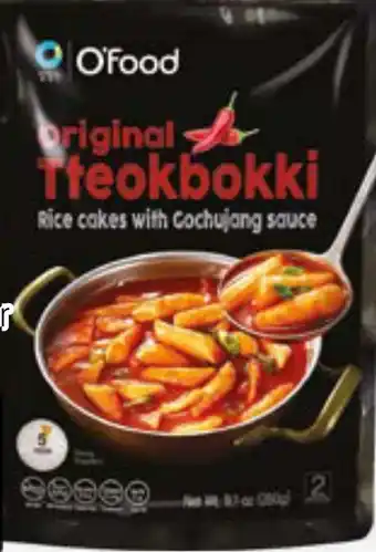 Amazing Oriëntal O'FOOD Tteokbokki Gochujang Flavor aanbieding