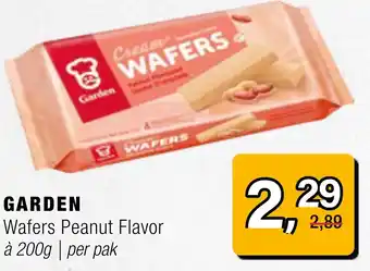 Amazing Oriëntal GARDEN Wafers Peanut Flavor aanbieding