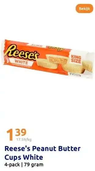 Action Reese's Peanut Butter Cups White aanbieding