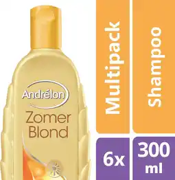 Bol.com Andrélon Zomerblond - 6 x 300 ml - Shampoo - Voordeelverpakking aanbieding