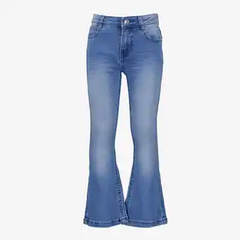 Scapino Twoday meisjes flared jeans medium blauw aanbieding