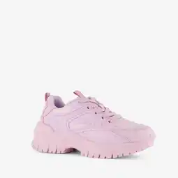 Scapino Blue Box dames dad sneakers lila aanbieding