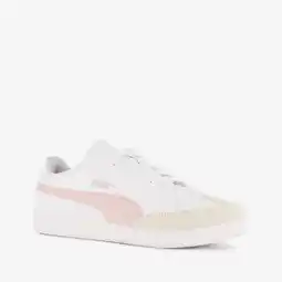 Scapino Puma 9-T dames sneakers wit roze aanbieding