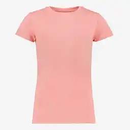 Scapino TwoDay basic meisjes T-shirt zalmroze aanbieding