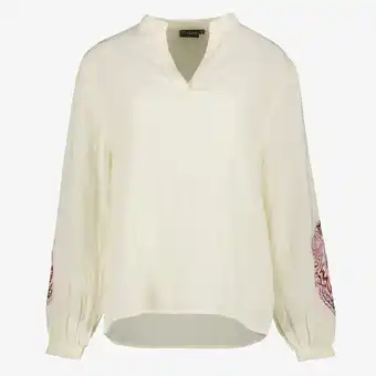 Scapino TwoDay mousseline dames blouse met borduursels aanbieding