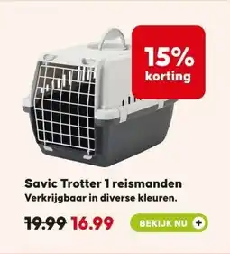 Pets Place Savic Trotter 1 reismanden aanbieding