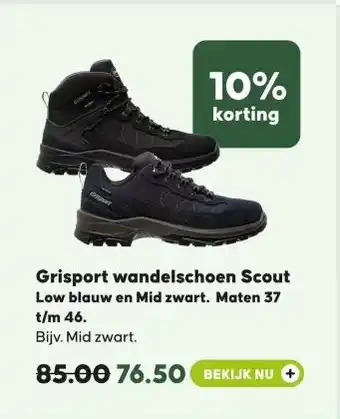 Pets Place Grisport wandelschoen Scout aanbieding