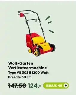 Pets Place Wolf-Garten Verticuteermachine aanbieding