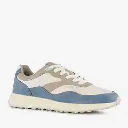 Scapino Blue Box heren sneakers wit blauw aanbieding