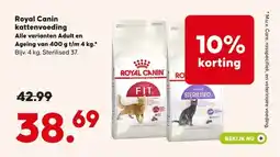 Pets Place Royal Canin kattenvoeding aanbieding