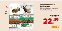 Pets Place Complete cavia- of konijnenvoer aanbieding