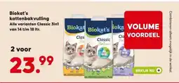 Pets Place Biokat's kattenbakvulling aanbieding