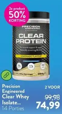 Holland & Barrett Clear Whey Isolate Protein Limonadesmaak - 364g aanbieding