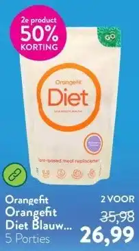 Holland & Barrett Orangefit Diet Blauwe Bessen – 325g aanbieding