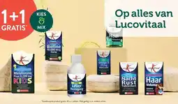 Holland & Barrett 1+1 GRATIS Op alles van Lucovitaal aanbieding