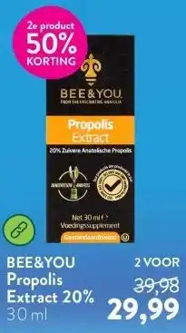 Holland & Barrett Propolis Extract 20% aanbieding