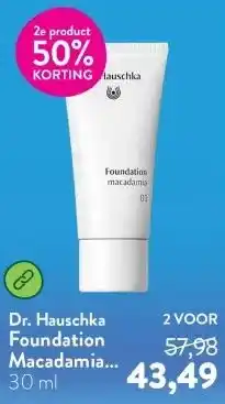 Holland & Barrett Foundation Macadamia 01 aanbieding