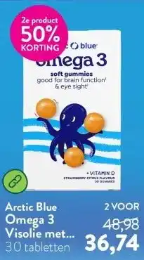 Holland & Barrett Omega 3 Visolie met Vitamine D Kids – 30 gummies aanbieding