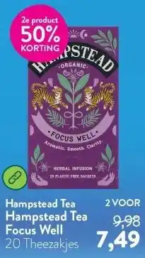 Holland & Barrett Hampstead Tea Focus Well aanbieding