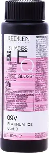 Bol.com Redken Shades EQ - 09V Platinum Ice - Haarverf - 60 ml aanbieding