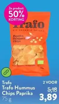 Holland & Barrett Trafo Hummus Chips Paprika aanbieding