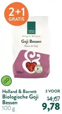 Holland & Barrett Biologische Goji Bessen aanbieding