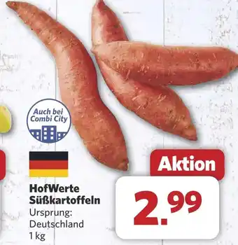 Combi HofWerte Süßkartoffeln aanbieding