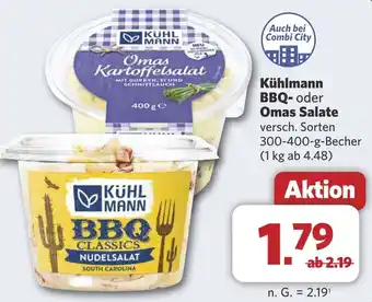 Combi Kühlmann BBQ- oder Omas Salate aanbieding