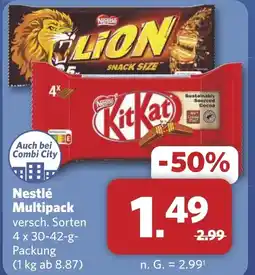 Combi Nestlé Multipack aanbieding