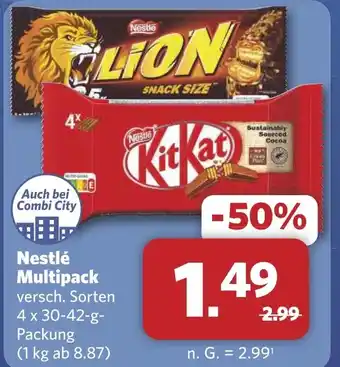 Combi Nestlé Multipack aanbieding