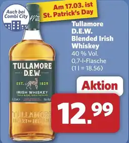 Combi Tullamore D.E.W. Blended Irish Whiskey aanbieding