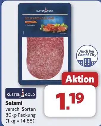 Combi Salami aanbieding