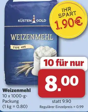 Combi Weizenmehl aanbieding