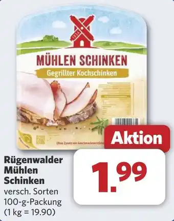 Combi Rügenwalder Mühlen Schinken aanbieding