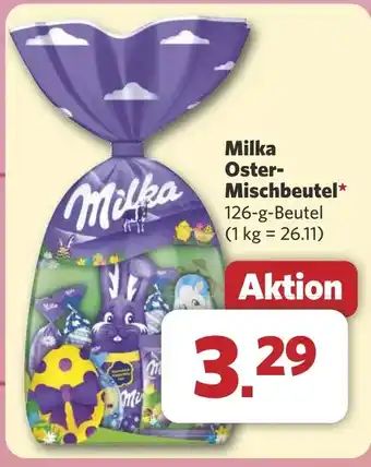 Combi Milka Oster- Mischbeutel aanbieding