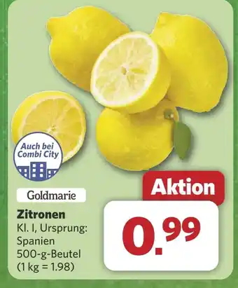 Combi Zitronen aanbieding