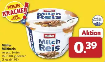 Combi Müller Milchreis aanbieding