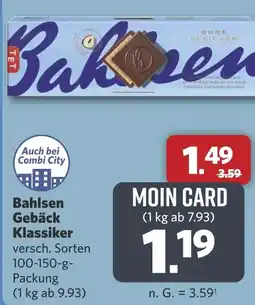 Combi Bahlsen Gebäck Klassiker aanbieding