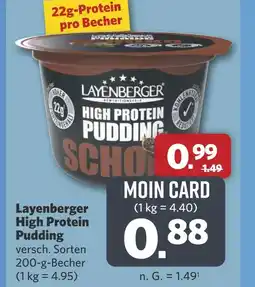 Combi Layenberger High Protein Pudding aanbieding