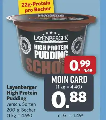 Combi Layenberger High Protein Pudding aanbieding